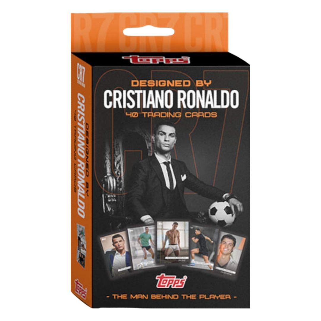 2020 Topps Cristiano Ronaldo The Man Behind the Player Set Box
