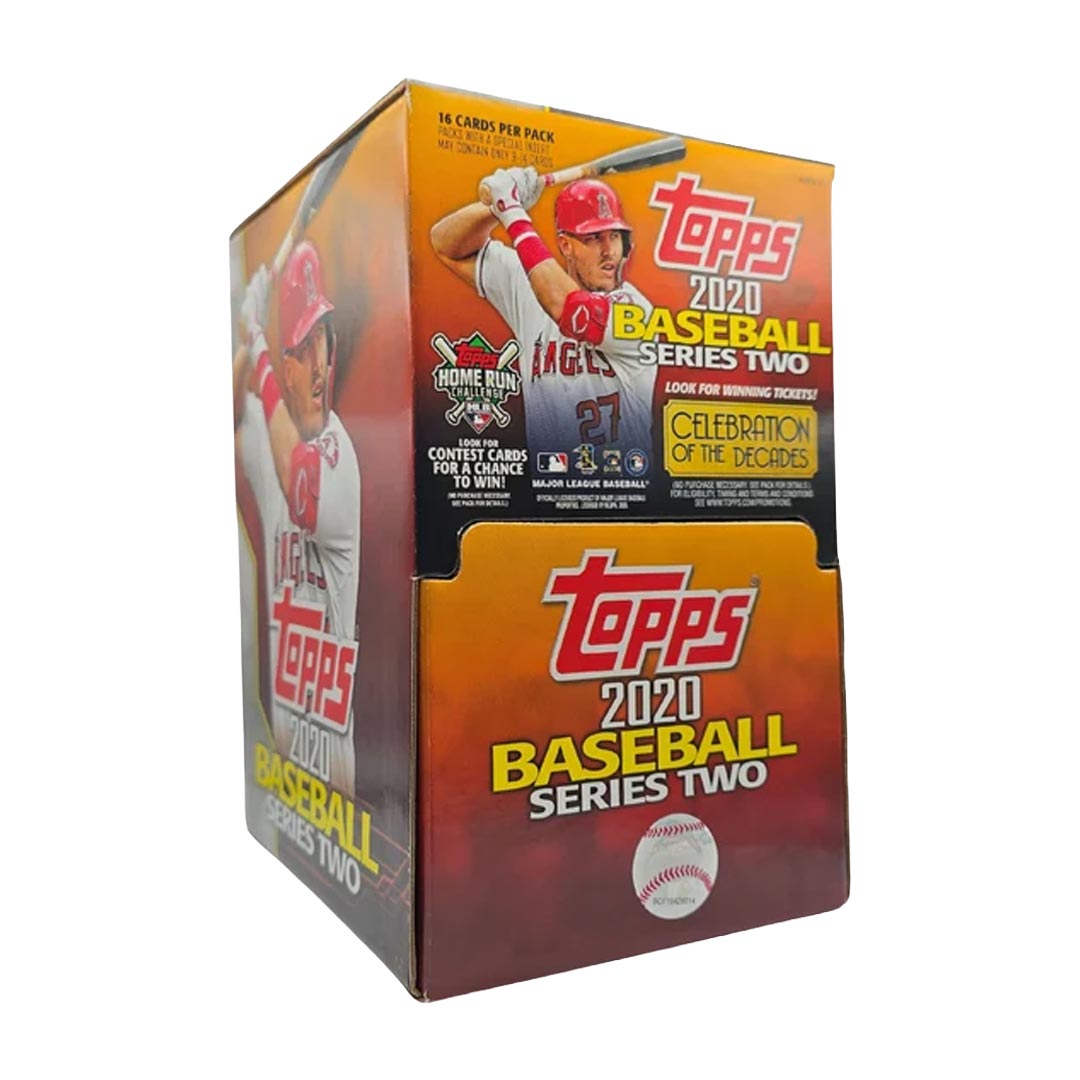 2020 Topps Series 2 Baseball 36-Pack Gravity Feed Box