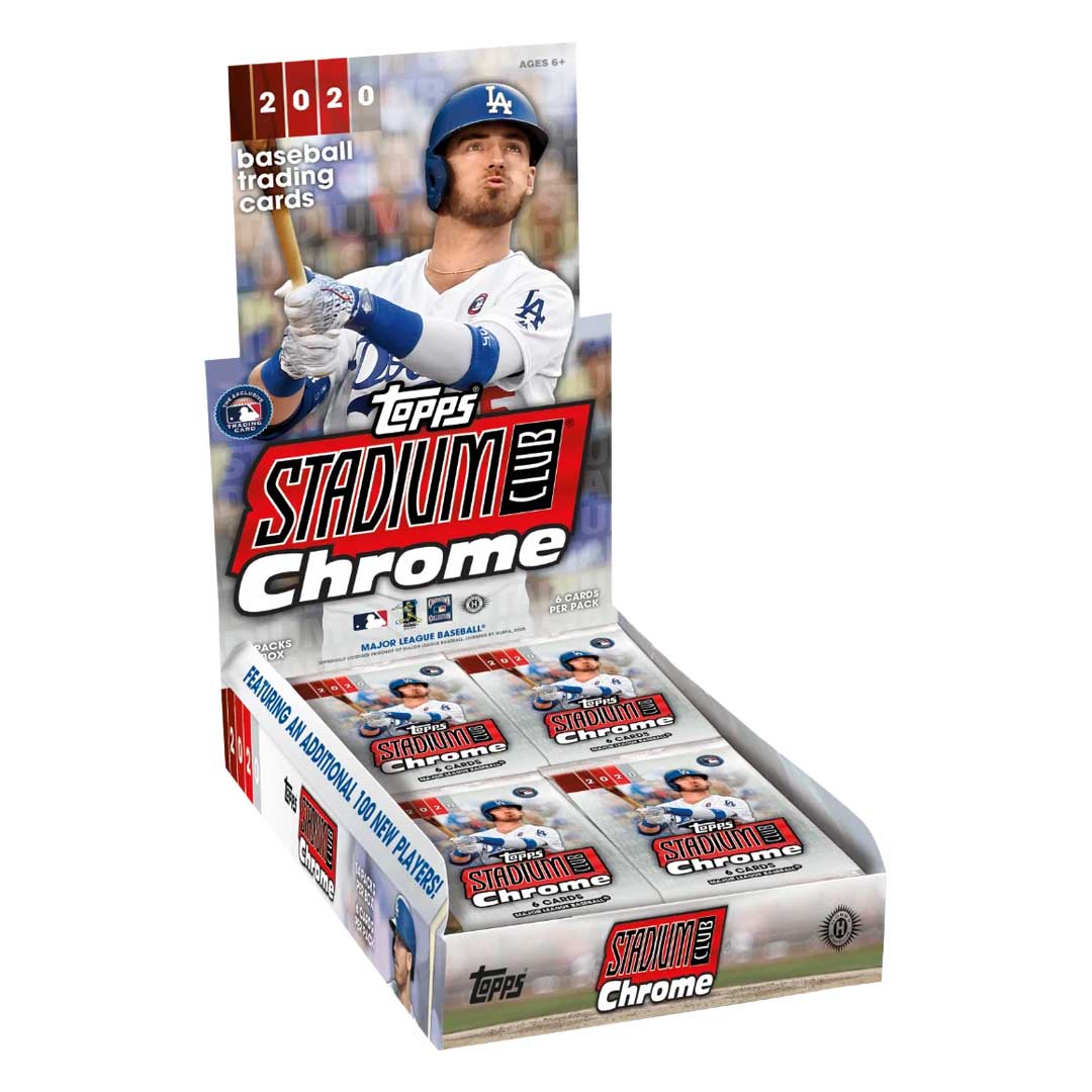 2020 Topps Stadium Club Chrome Baseball Hobby Box