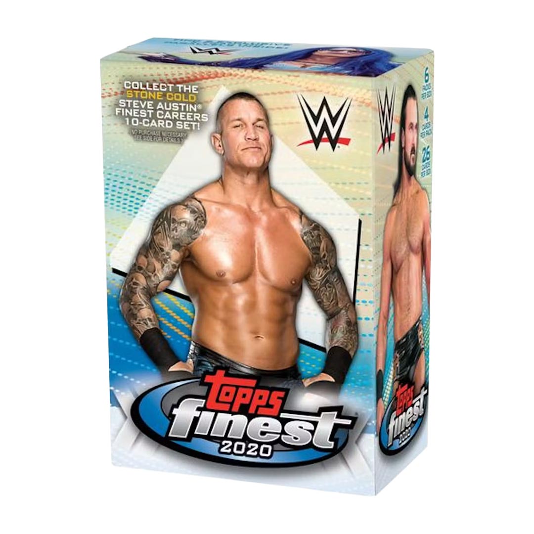 2020 Topps WWE Finest Wrestling 6-Pack Blaster Box