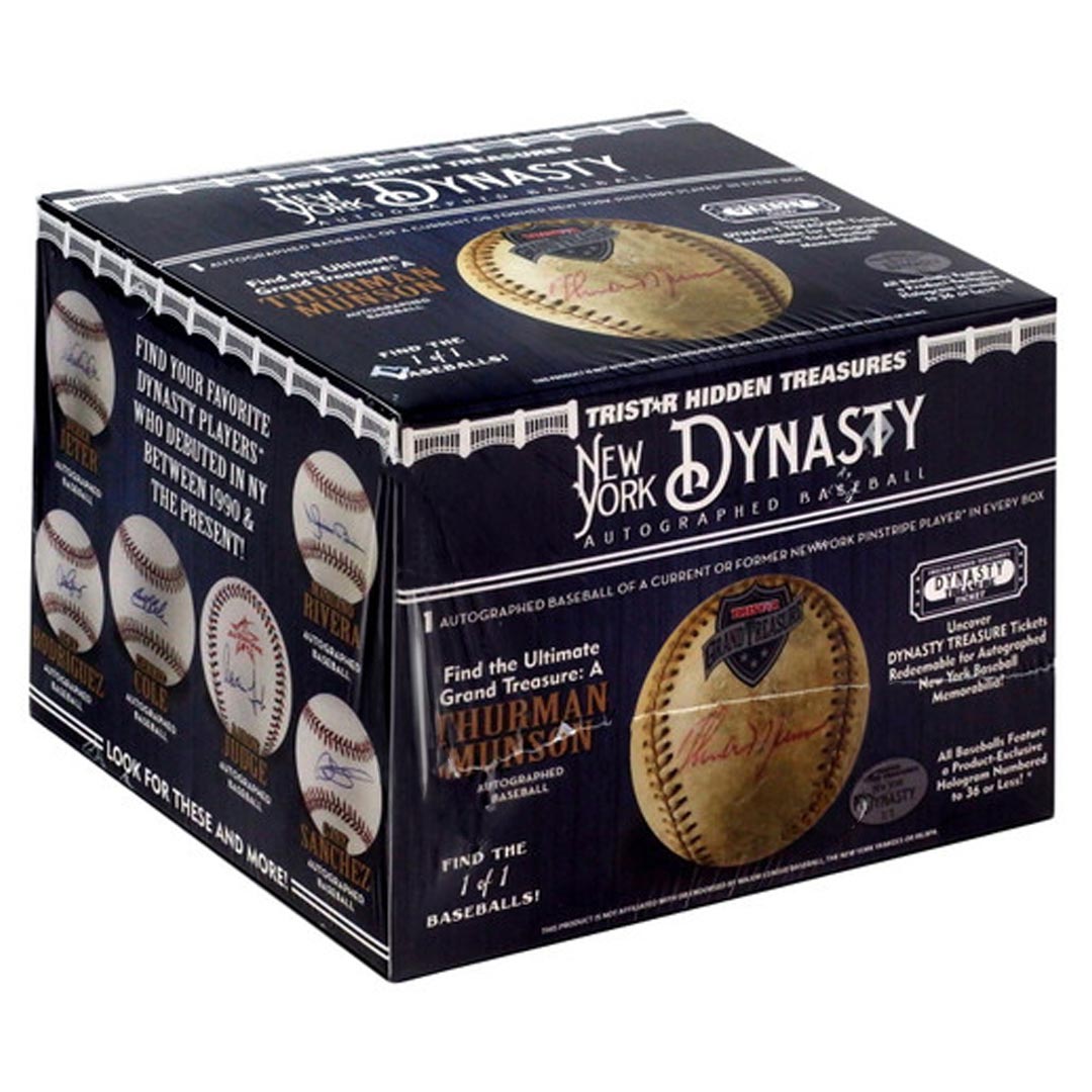 2020 Tristar Autographed Baseball NY Dynasty Edition Box