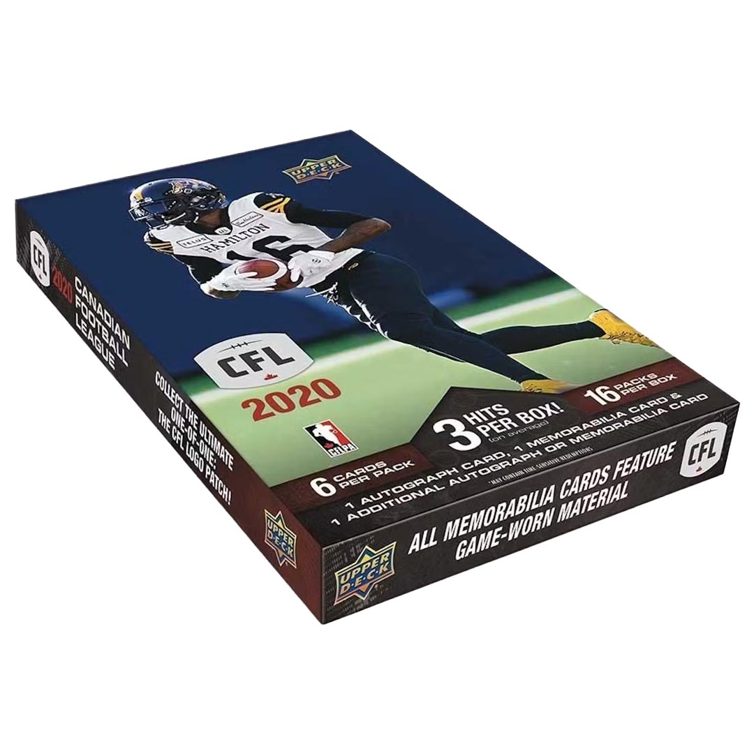 2020 Upper Deck CFL Football Hobby Box