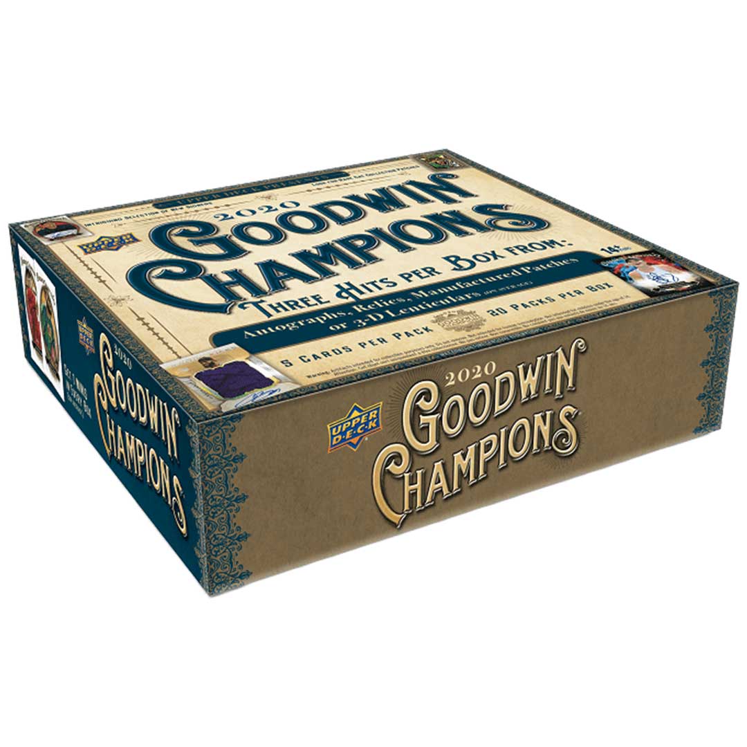 2020 Upper Deck Goodwin Champions Hobby Box