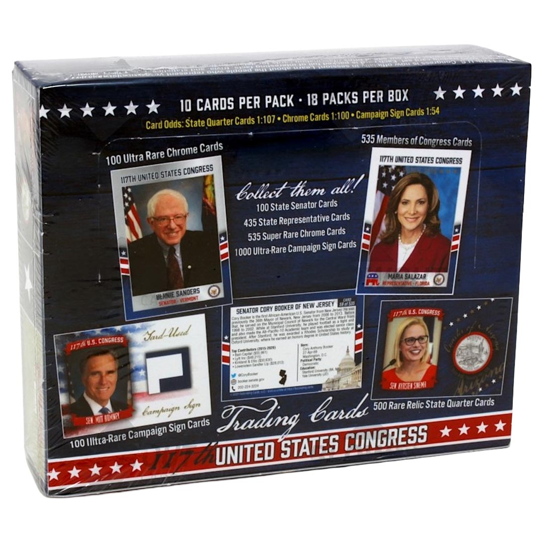2021 117th US Congress Trading Cards Box