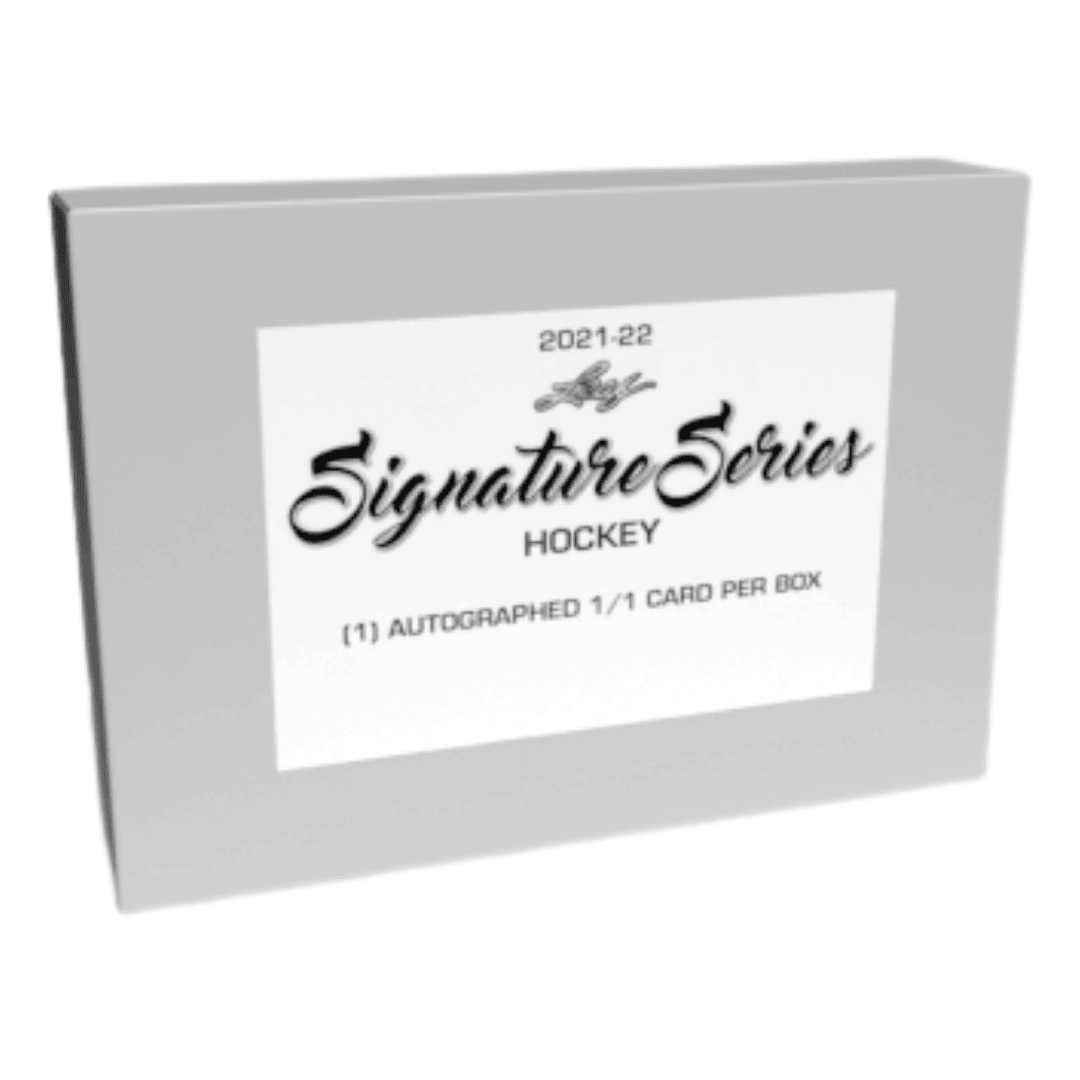 2021-22 Leaf Signature Series Hockey Box
