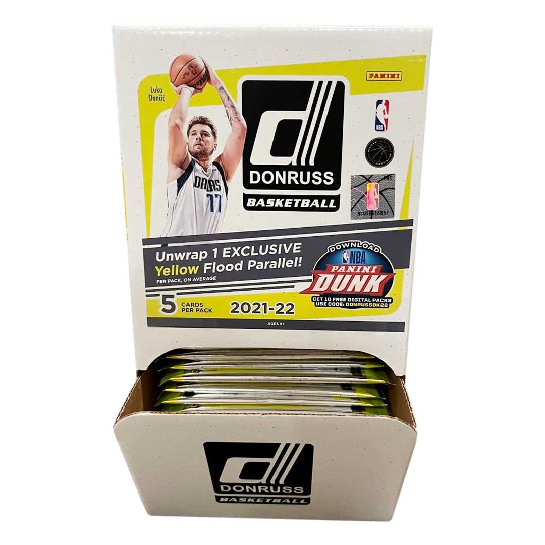 2021-22 Panini Donruss Basketball Gravity Feed Box