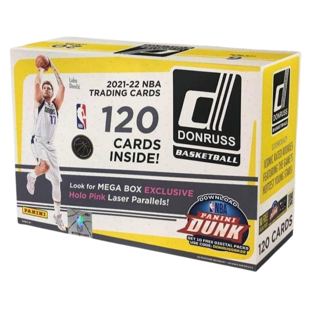 2021-22 Panini Donruss Basketball Mega Box (Holo Pink Laser Parallels!)