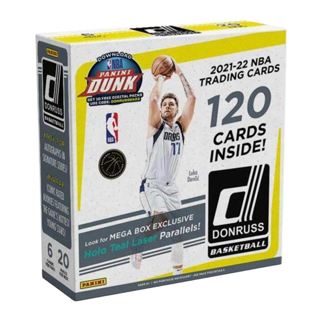2021-22 Panini Donruss Basketball Mega Box (Holo Teal Laser Parallels!)