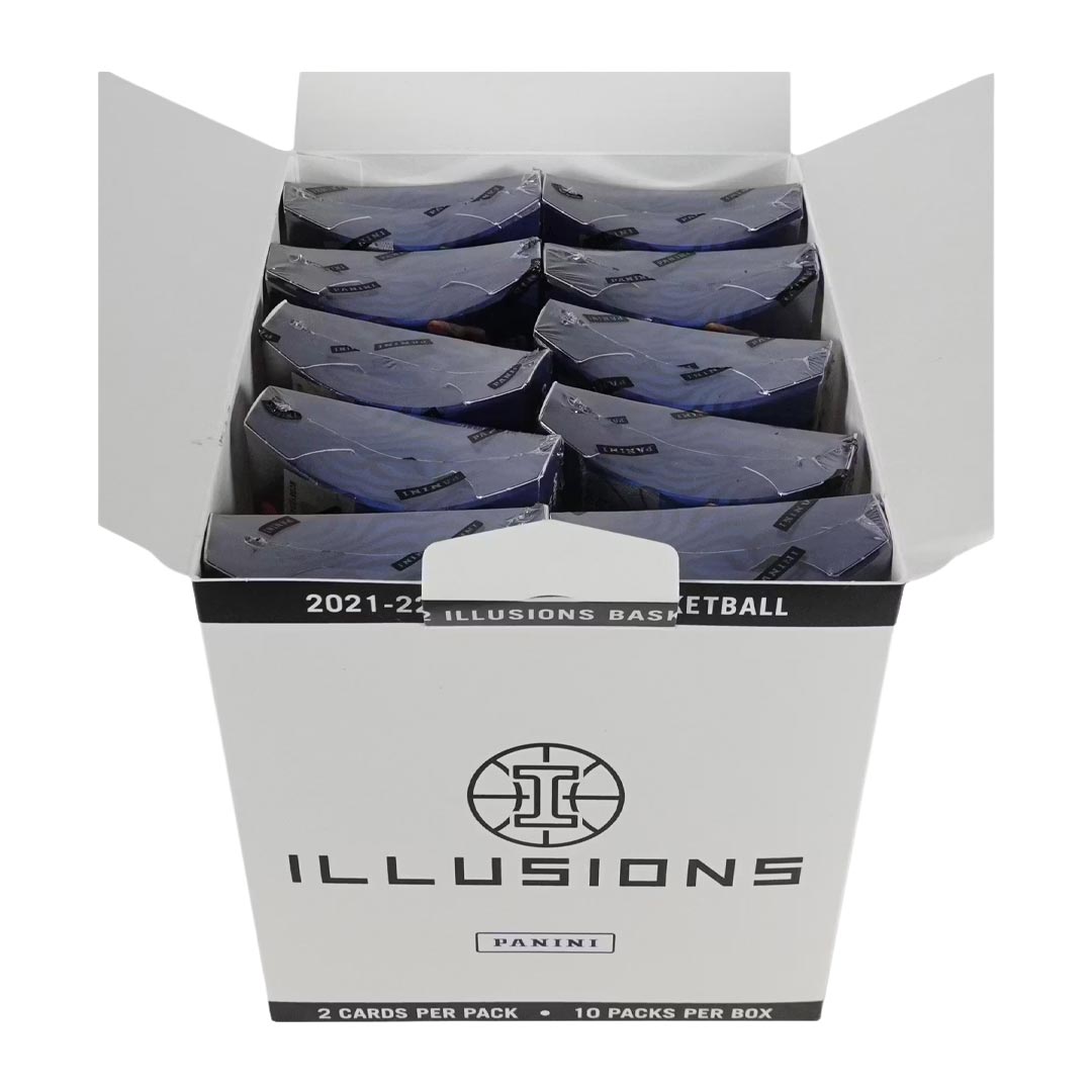 2021-22 Panini Illusions Basketball Lucky Envelopes 10-Pack Box