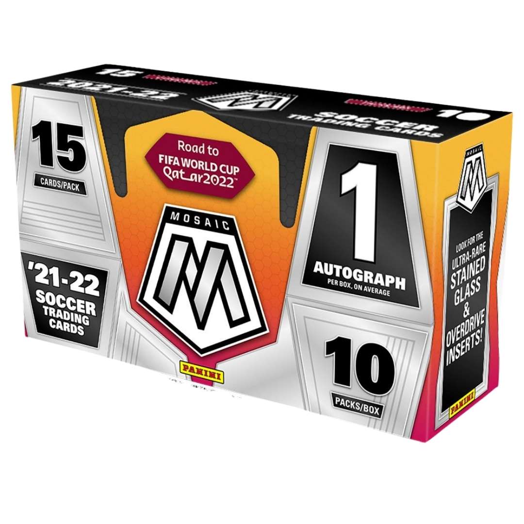 2021-22 Panini Mosaic Road To FIFA World Cup Soccer Hobby Box