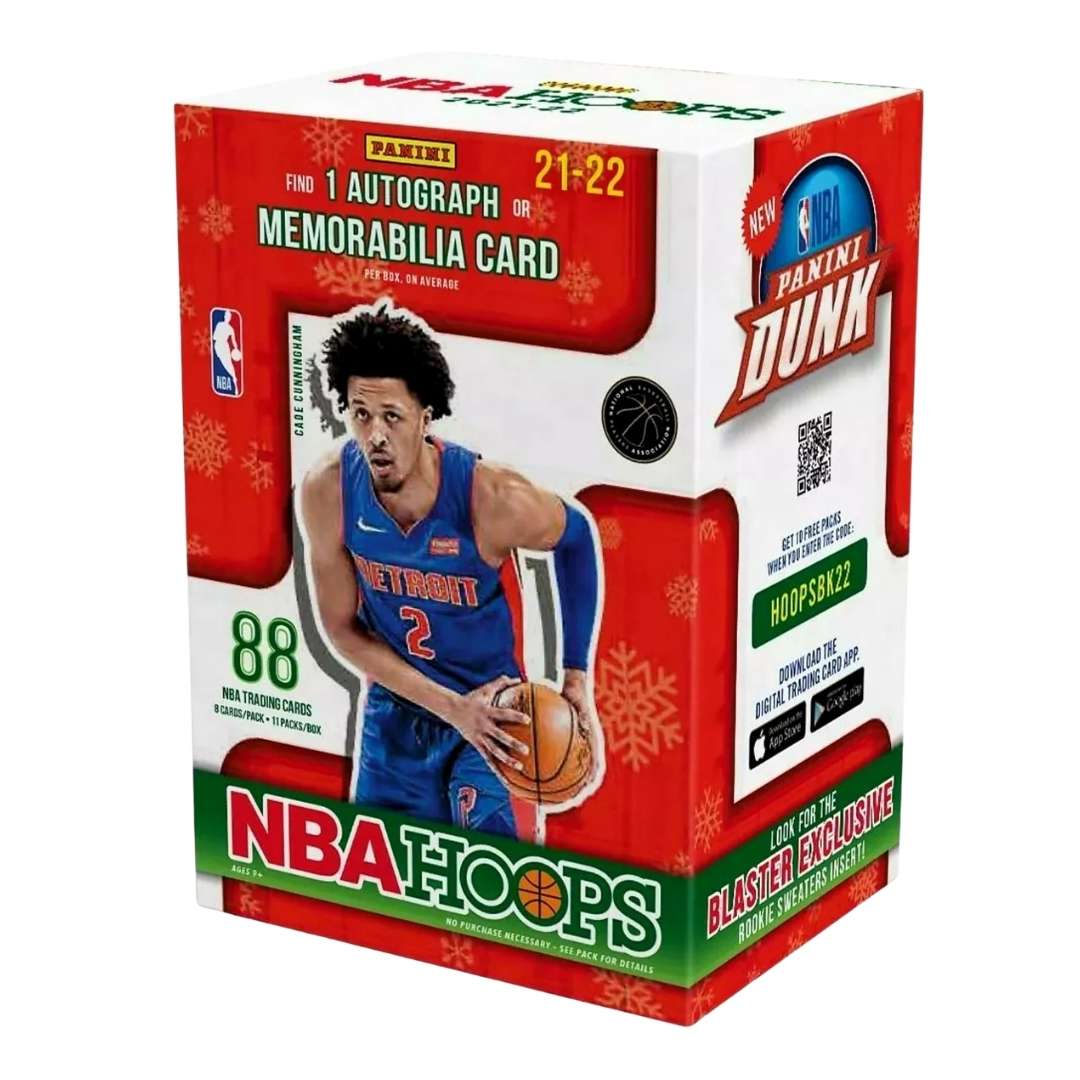 2021-22 Panini NBA Hoops Winter Basketball 11-Pack Blaster Box
