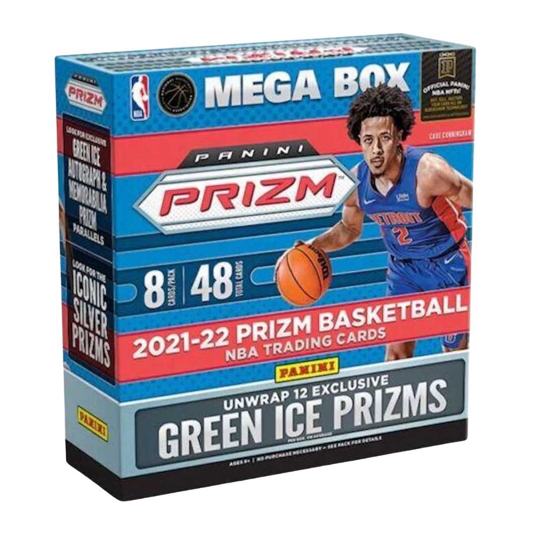 2021-22 Panini Prizm Basketball Mega Box (Fanatics) (Green Ice Prizms!)