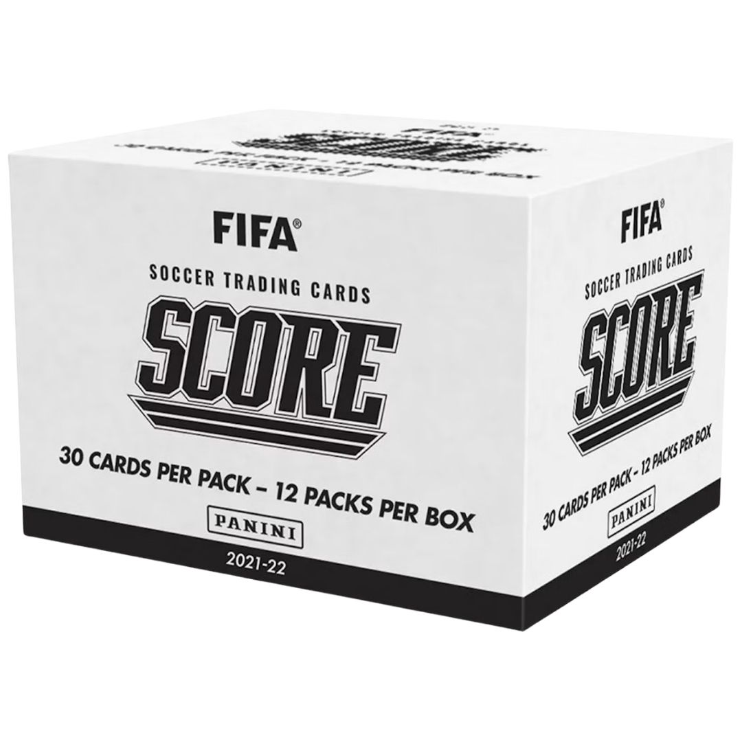 2021-22 Panini Score FIFA Soccer Jumbo Value 12-Pack Box
