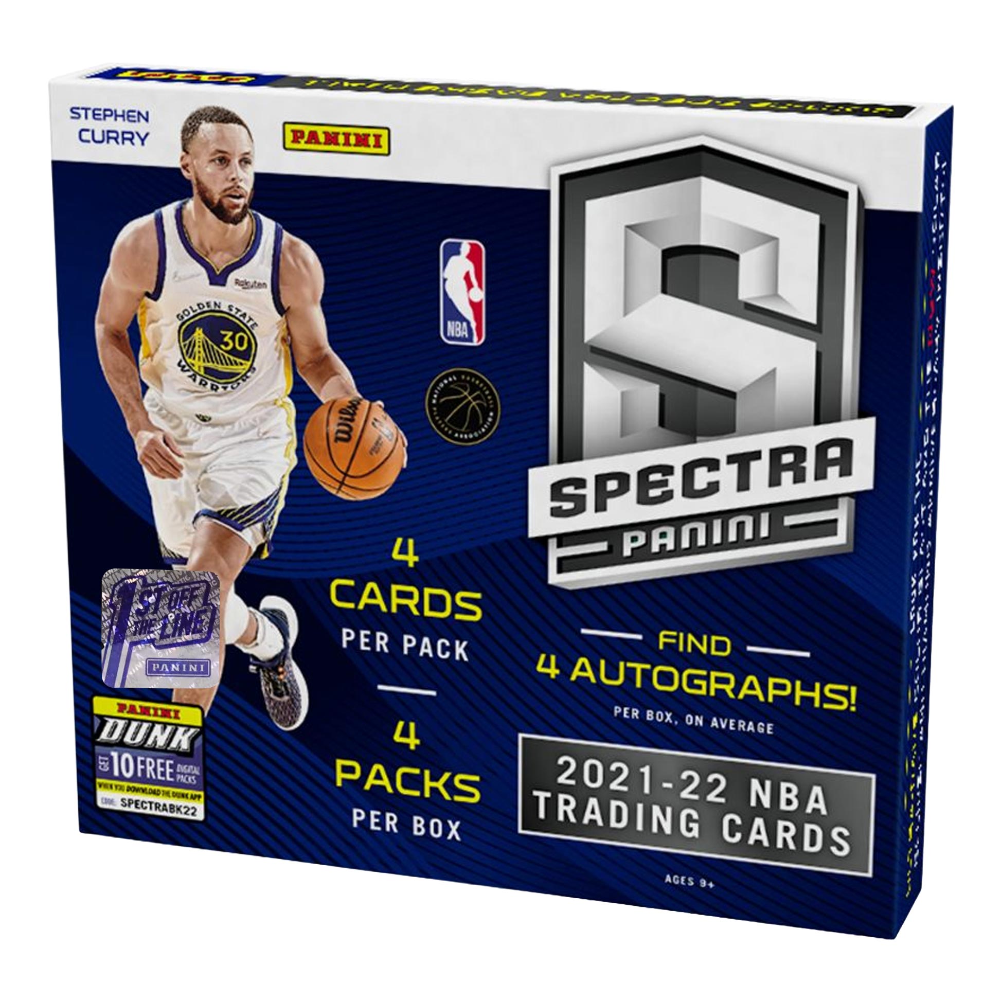 2021-22 Panini Spectra Basketball 1st Off The Line Hobby Box