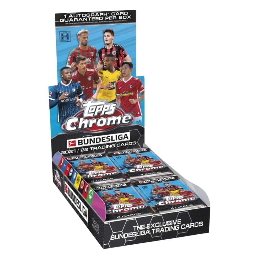 2021-22 Topps Chrome Bundesliga Soccer Hobby Box