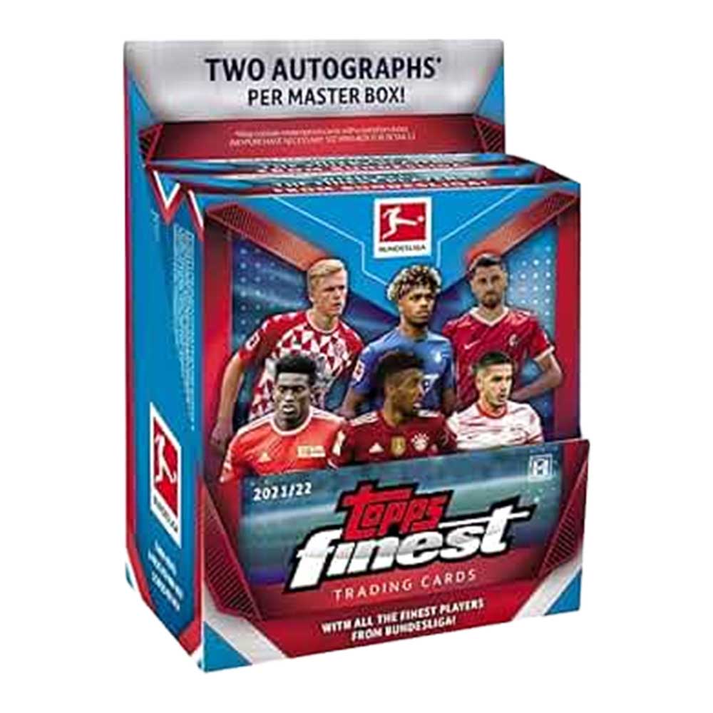 2021-22 Topps Finest Bundesliga Soccer Hobby Box