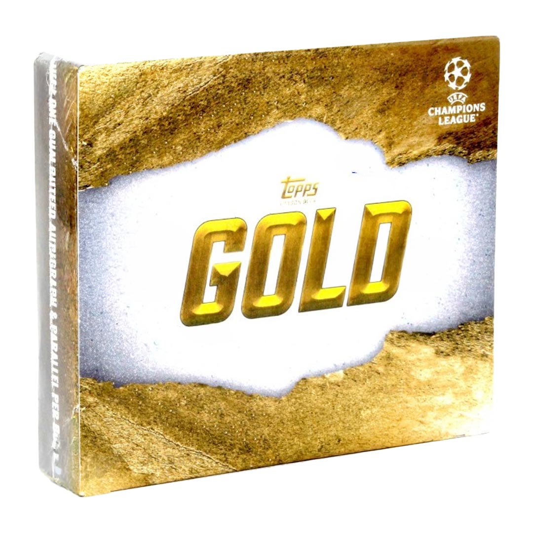 2021-22 Topps UEFA Champions League Gold Soccer Box