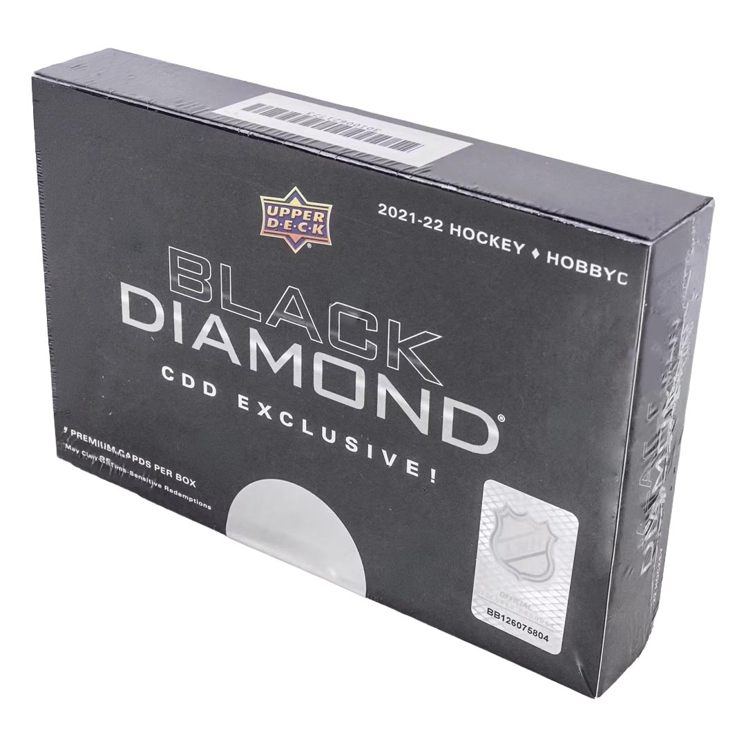 2021-22 Upper Deck Black Diamond CDD Exclusive Hockey Hobby Box