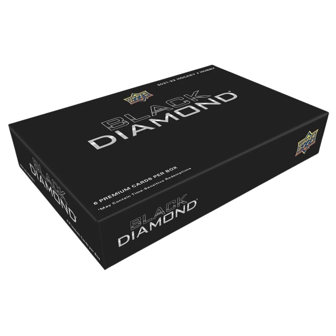 2021-22 Upper Deck Black Diamond Hockey Hobby Box (Case Fresh)