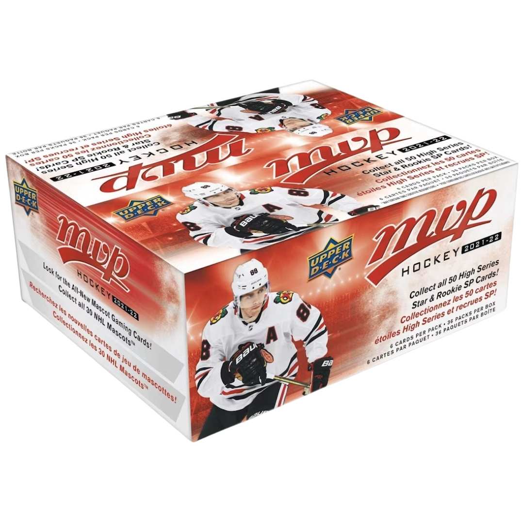 2021-22 Upper Deck MVP Hockey Retail Box