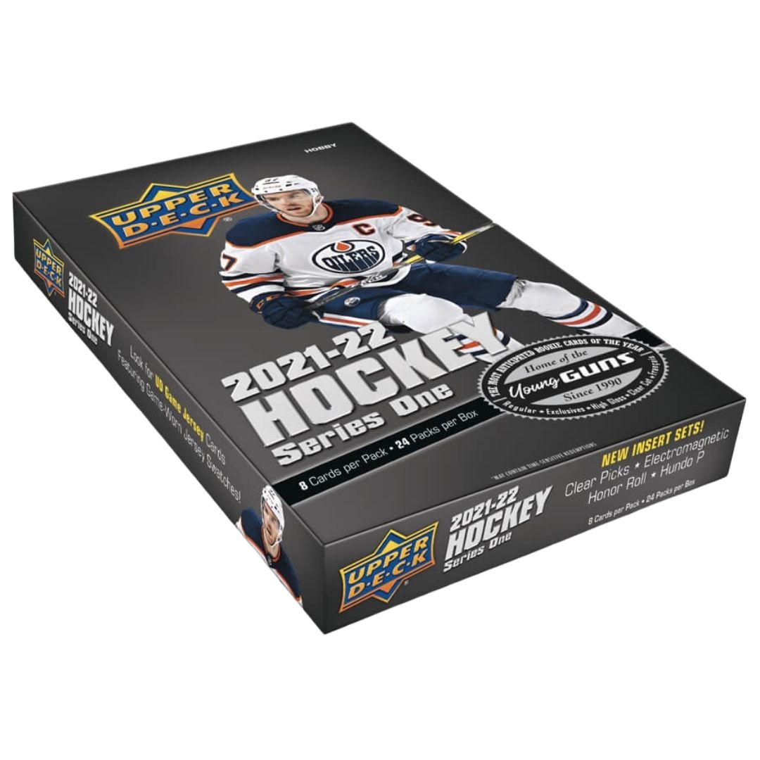 2021-22 Upper Deck Series 1 Hockey Hobby Box (Case Fresh)