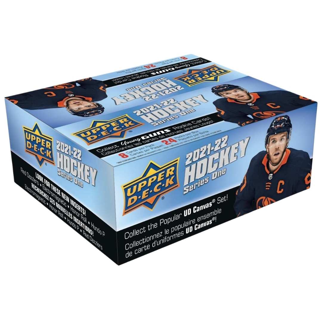2021-22 Upper Deck Series 1 Hockey Retail 24-Pack Box