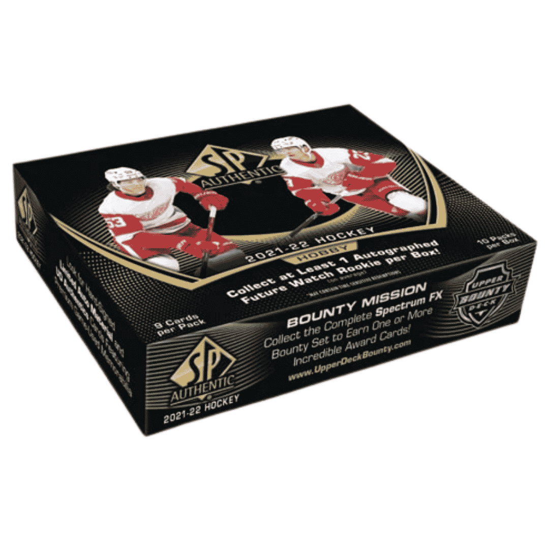 2021-22 Upper Deck SP Authentic Hockey Hobby Box (Case Fresh)