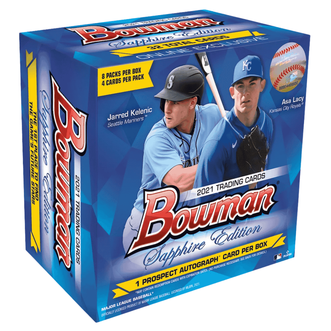 2021 Bowman Baseball Sapphire Edition Box