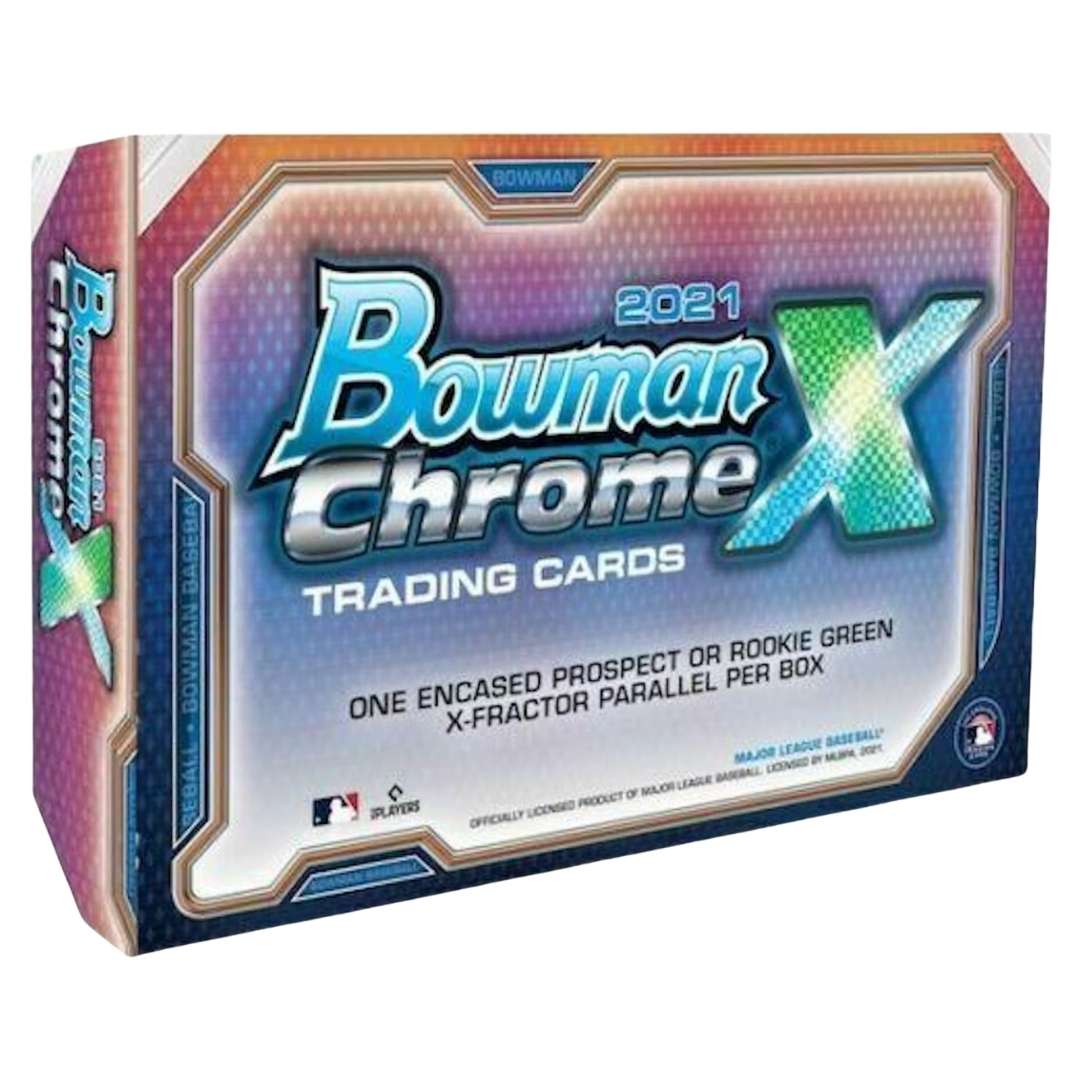 2021 Bowman Chrome X Baseball Hobby Box