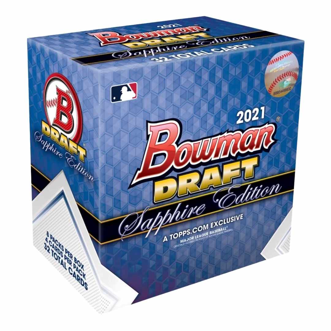 2021 Bowman Draft Sapphire Edition Baseball Box