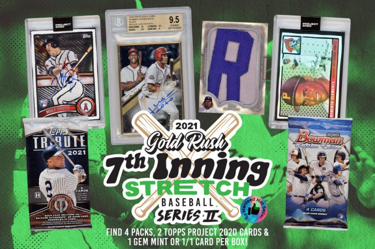 2021 Gold Rush 7th Inning Stretch Baseball Series 2 Box