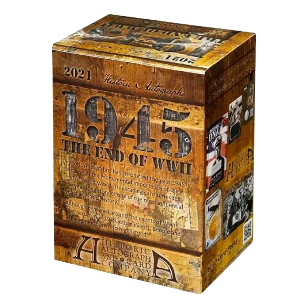 2021 Historic Autographs 1945: The End of WWII Blaster Box