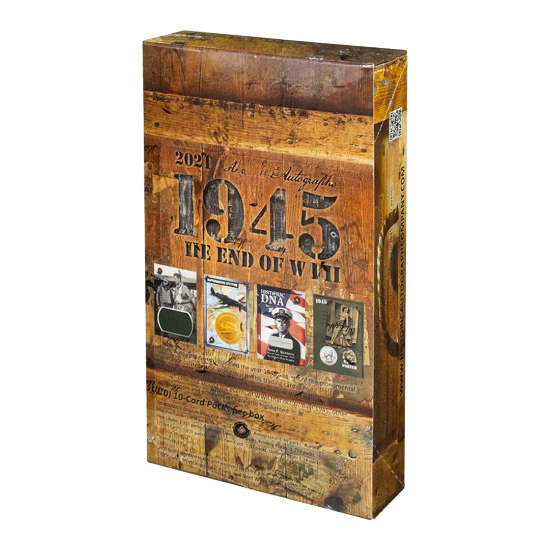 2021 Historic Autographs 1945: The End of WWII Hobby Box