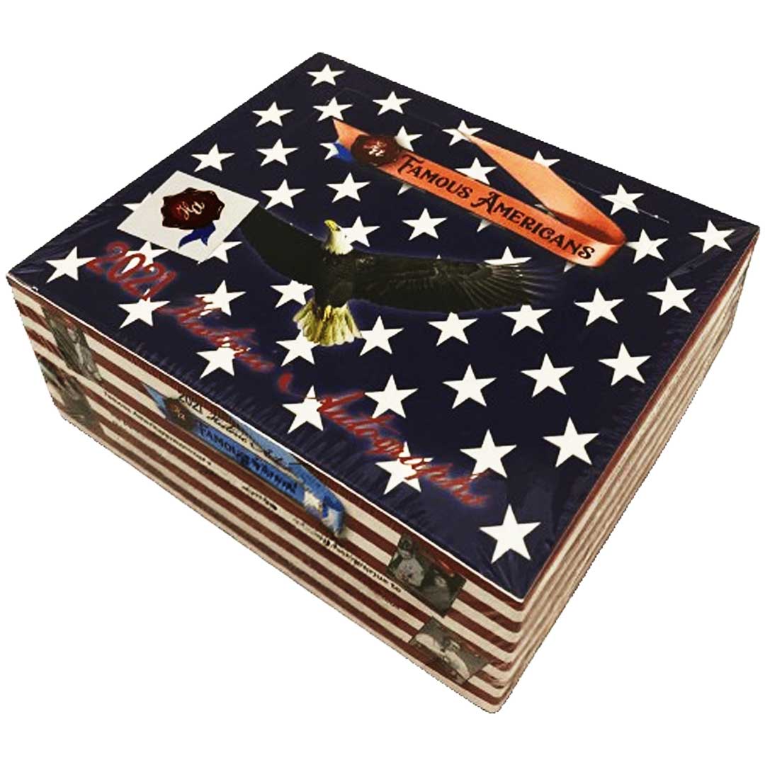 2021 Historic Autographs Famous Americans Factory Set