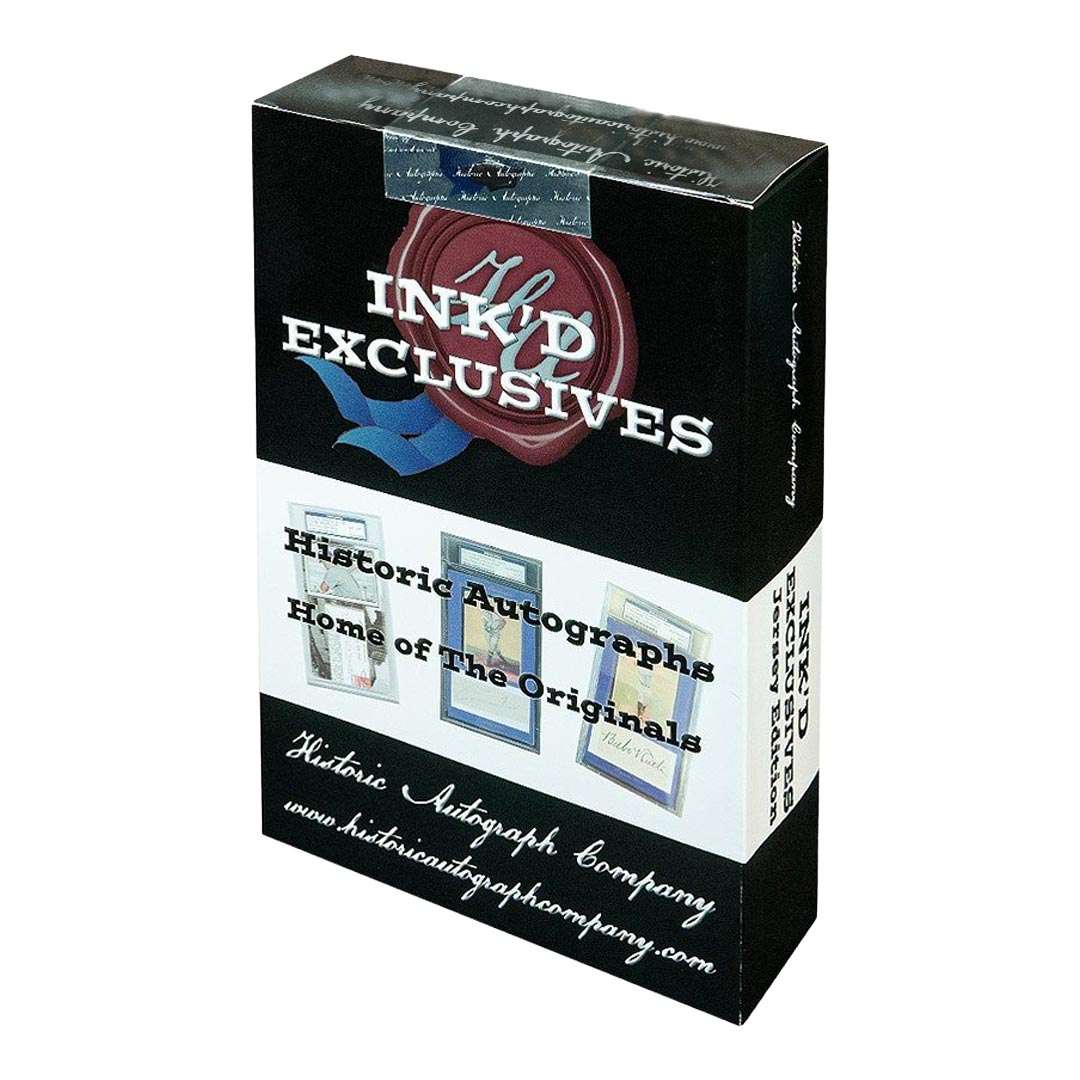 2021 Historic Autographs Ink'd Threads Jersey Box