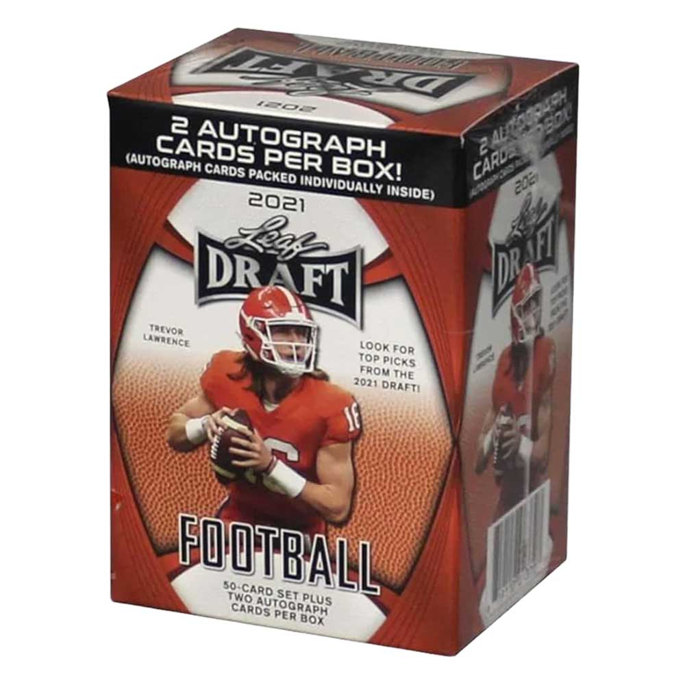 2021 Leaf Draft Football Retail Blaster Box