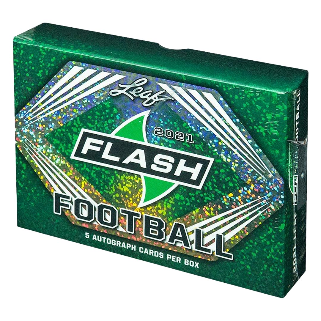 2021 Leaf Flash Football Hobby Box