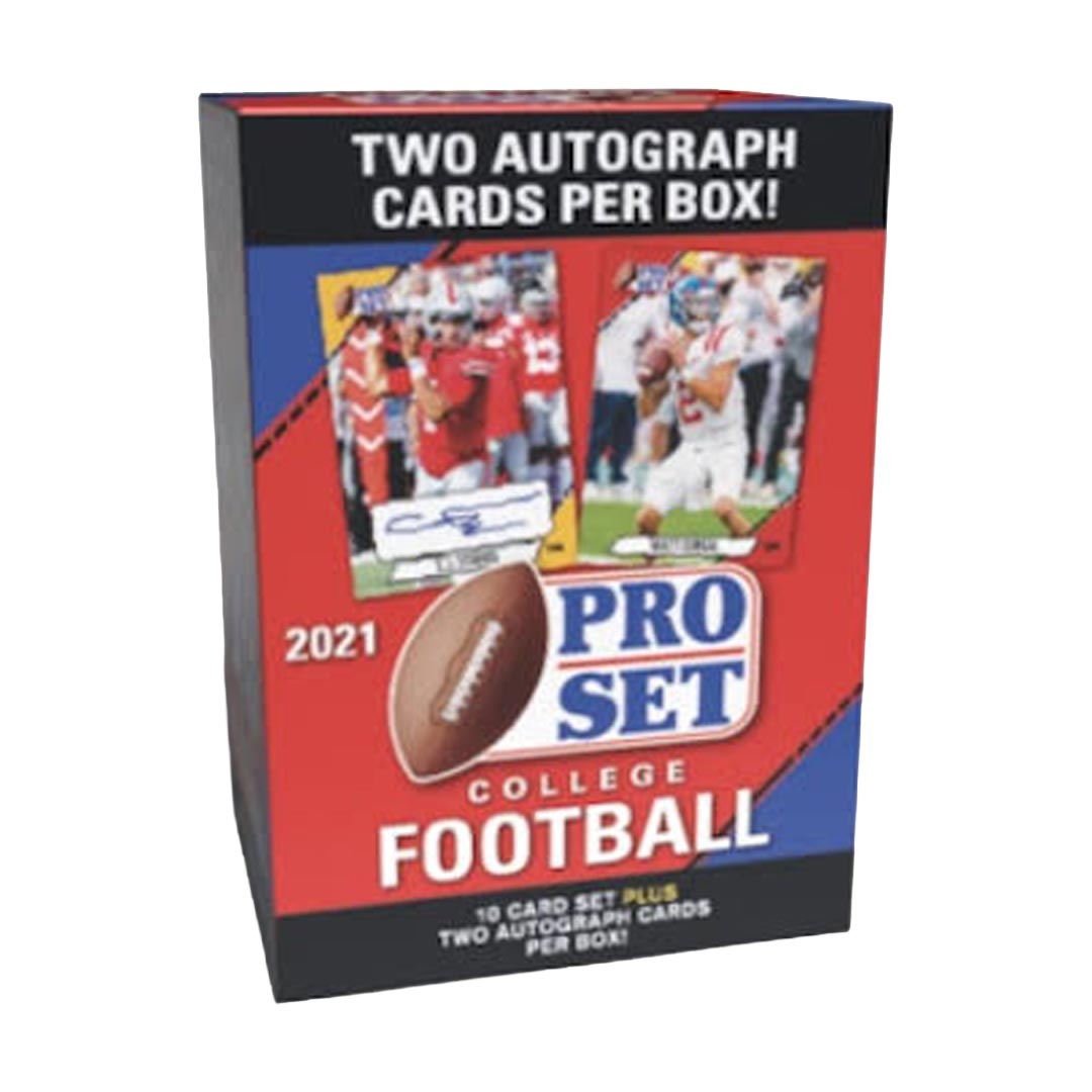 2021 Leaf Pro Set College Football Blaster Box
