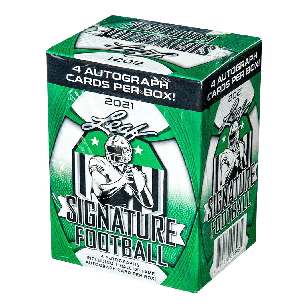 2021 Leaf Signature Football Blaster Box