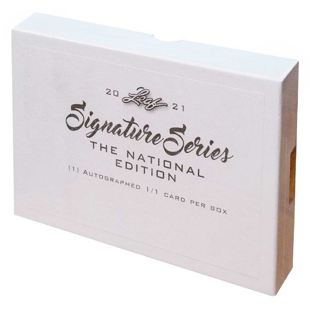 2021 Leaf Signature Series The National Edition Box