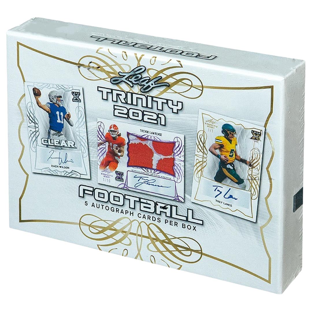 2021 Leaf Trinity Football Hobby Box