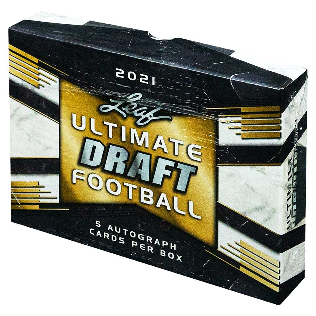 2021 Leaf Ultimate Draft Football Hobby Box