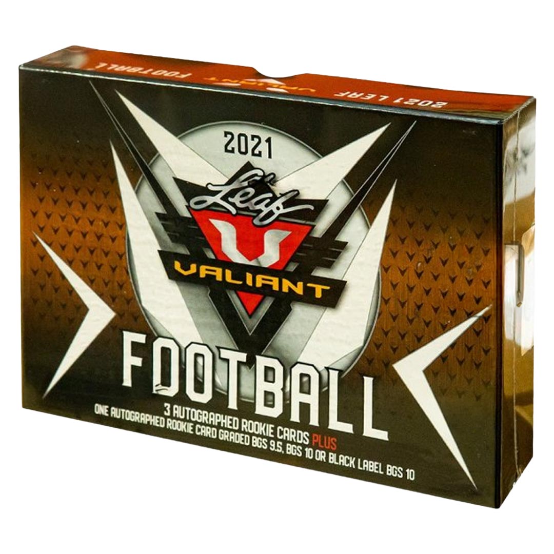 2021 Leaf Valiant Football Hobby Box