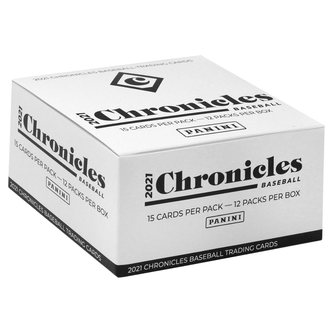 2021 Panini Chronicles Baseball Jumbo Value 12-Pack Box
