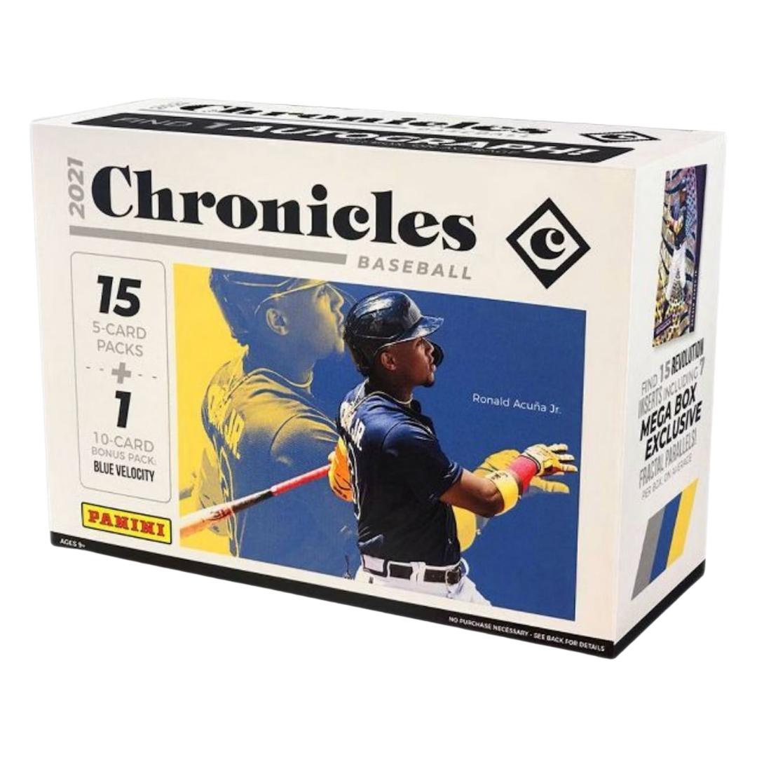 2021 Panini Chronicles Baseball Mega Box (Blue Velocity!)