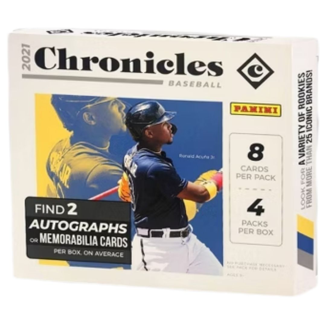 2021 Panini Chronicles Baseball Retail Preferred Box