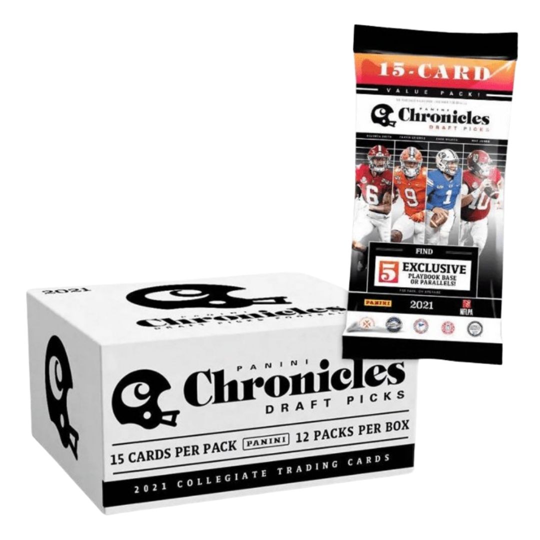 2021 Panini Chronicles Draft Picks Football Fat Pack Box