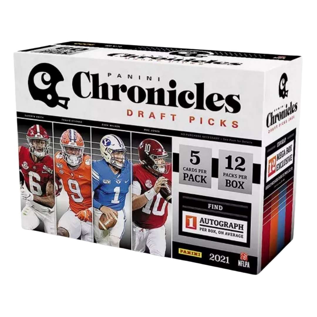 2021 Panini Chronicles Draft Picks Football Mega Box (Orange Parallels)
