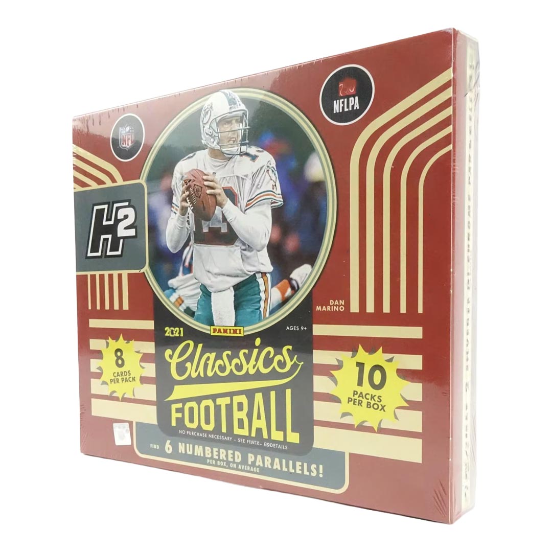 2021 Panini Classics Premium Edition Football H2 Hobby Hybrid Box