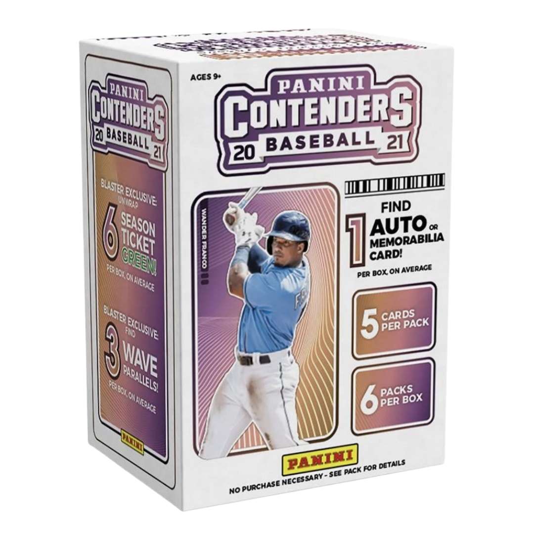 2021 Panini Contenders Baseball Blaster Box